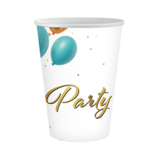 PARTY Balloon papír pohár 6 db-os 250 ml party kellék