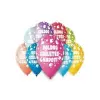 PARTY : Boldog születésnapot lufi 30 cm 10 db/cs - Hasznos holmik