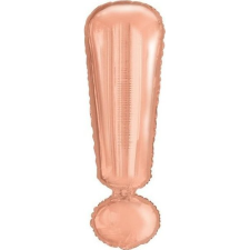 Party Deco Betű Fólia Lufi - "!" Formájú, 103 cm, Rose Gold (0194099035781) party kellék