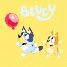 Party Deco Bluey Joke Szalvéta - 16 db, 33x33 cm (626353) party kellék