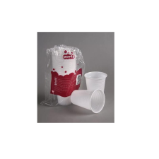 PARTY Eldobható Műanyag pohár készlet 2 dl 20 darabos - Fehér (1020001200) party kellék