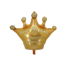 PARTY Korona Gold fólia lufi 66 cm party kellék