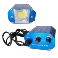 Party reflektor LED stroboszkóp házibulihoz - 20W party kellék