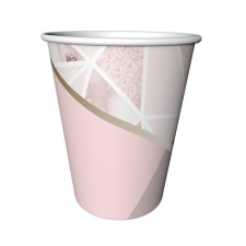 PARTY Rózsaszín Rose Chic papír pohár 6 db-os 240 ml party kellék