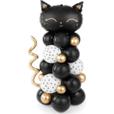 PartyDeco Cicás Lufi Szett Fekete 83x140cm GBN11 (545215) party kellék