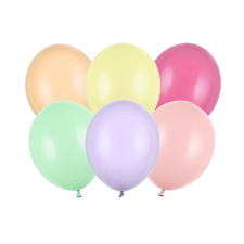 PartyDeco Erős Lufi 30cm - Mix (10 db) party kellék