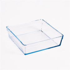 Pasabahce BORCAM négyzetes hőálló üvegedény 2.400ml, 227*227*65mm (1109360) edény