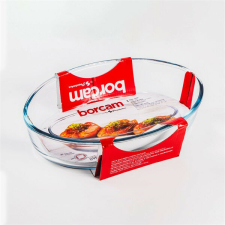 Pasabahce BORCAM ovális hőálló üvegedény 1.550ml, 263*182*60mm (1001118) edény