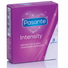 PASANTE – Intenzív érzéki kényeztetés - 3 db óvszer