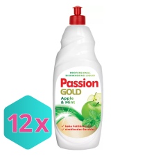PASION GOLD Passion Gold mosogatószer alma & menta illat 850ml KARTON - 12db tisztító- és takarítószer, higiénia
