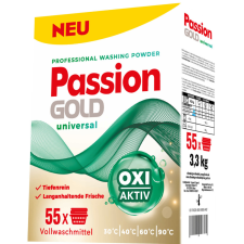 PASION GOLD Passion Gold univerzális mosópor 3,3kg / 55 mosás tisztító- és takarítószer, higiénia