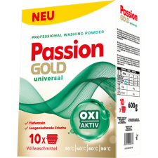 PASION GOLD Passion Gold univerzális mosópor 600g / 10 mosás tisztító- és takarítószer, higiénia