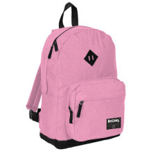 PASO BeUniq egyszínű hátizsák - Casual Rózsaszín iskolatáska