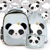 PASO Paso Pandás ergonomikus iskolatáska, hátizsák SZETT - Sleepy