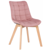  Passaic étkezőszék bársony rózsaszín 318316
