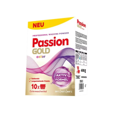 Passion Gold professional mosópor színes ruhákhoz 600g 10mosás tisztító- és takarítószer, higiénia