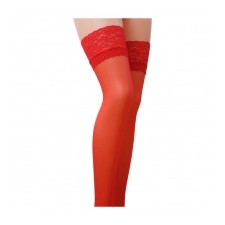 Passion ST003 Stockings 17 Den piros harisnya