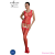 PASSION WOMAN BODYSTOCKINGS PASSION - ECO COLLECTION BODYSTOCKING ECO BS007 RED