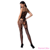 PASSION WOMAN SZENVEDÉLY - NŐI BS076 BODYSTOCKING EGY MÉRET FEKETE