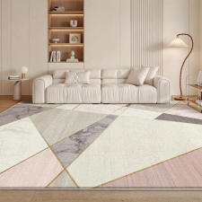 Pasztell geometria bársonyszőnyeg – 120x180 cm LP919422-2 lakástextília