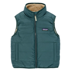 Patagonia Steppelt kabátok K'S REVERSIBLE READY FREDDY VEST Zöld 14 Jahre