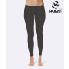 PatentDuo Női pamut sötétszürke jóganadrág - PatentDuo