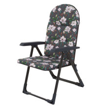Patio Patio Galaxy összecsukható kerti szék fehér virágos kerti bútor