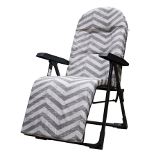 Patio Patio Galaxy Plus összecsukható kerti szék lábtartóval csíkos kerti bútor