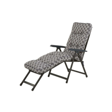 Patio Patio Lena nyugágy szürke fehér kerti bútor
