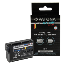 PATONA akkumulátor Nikon fényképezőgépekhez 2250mAh (EN-EL15) digitális fényképező akkumulátor