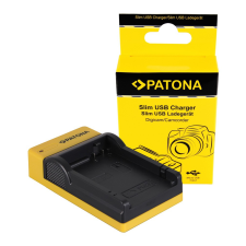PATONA Slim micro-USB töltő -Canon LP-E8 digitális fényképező akkumulátor töltő