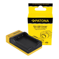 PATONA Slim micro-USB töltő -Fujifilm Fuji NP-40 digitális fényképező akkumulátor töltő