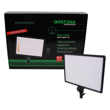 PATONA SoftLight 3.0 LED Fotó-Video Lámpa - 40W 2500K-8500K kamera fény stúdió lámpa