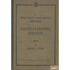 PÁTRIA A Magyar Királyi Földmívelésügyi Minisztérium rádióelőadásainak sorozata 1929 A január-június antikvárium - használt könyv