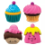 Pátria Nyomda Cupcake radír - 1 db, többféle