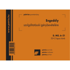Pátria Nyomtatvány Engedély szolgáltatások igénybevételére nyomtatvány