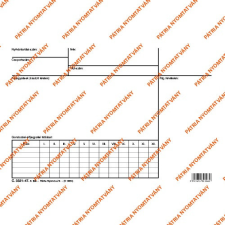 Pátria Nyomtatvány Leletboríték 210x154 mm nyomtatvány