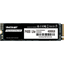 Patriot 4TB P400 Lite M.2 PCIe M.2 2280 (P400LP4KGM28H) merevlemez, ssd