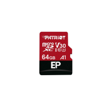 Patriot 64GB microSDXC Patriot EP Series V30 A1 (PEF64GEP31MCX) (PEF64GEP31MCX) - Memóriakártya memóriakártya
