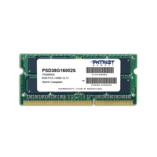 Patriot 8GB DDR3 1600MHz SODIMM (PSD38G16002S) memória (ram)