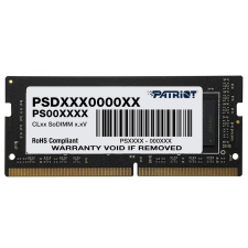 Patriot 8GB Signature Notebook DDR4 3200MHz CL22 PSD48G320081S memória (ram)