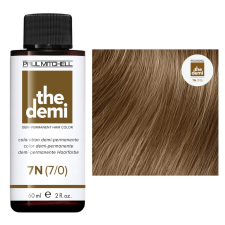 Paul Mitchell - The Demi Féltartós Hajszínező - 7N Természetes Szőke 60ml hajfesték, színező