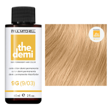 Paul Mitchell - The Demi Féltartós Hajszínező - 9G Arany Extravilágos Szőke 60ml hajfesték, színező
