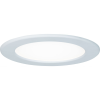 Paulmann 92062 Quality Line LED panel, kerek, süllyeszthető, fehér, 2700K melegfehér, beépített LED, 1118 lm, IP44 (PL92062)