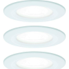 Paulmann 92980 LED-es beépíthető lámpa 3 részes készlet LED GU10 19.5 W Fehér (matt) (PL92980)