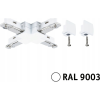 Paulmann 95648 Nagyfeszültségű sínes rendszer elemek X-összekötő Jelzőfehér (PL95648)