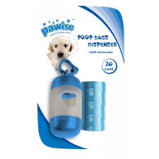 Pawise Poop Bags adagoló (2 x 20 zacskóval) kutya alom lakástisztaság kutyafelszerelés
