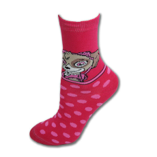 PawPatrol Gyerek pamut bokazokni - Mancs őrjárat - 31-34 - pink
