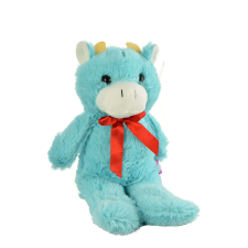 PAWS kék plüss tehén – 32 cm plüssfigura