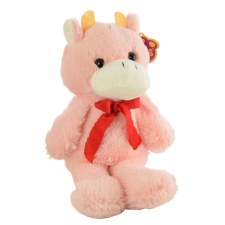 PAWS rózsaszín plüss tehén – 32 cm plüssfigura